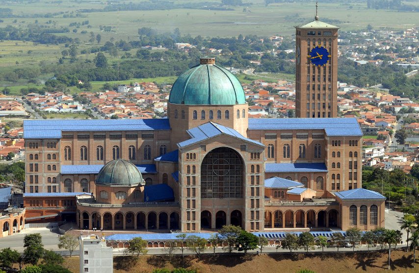 Basilica of the National Shrine of Our Lady of Aparecida, Aparecida, São Paulo, Brazil